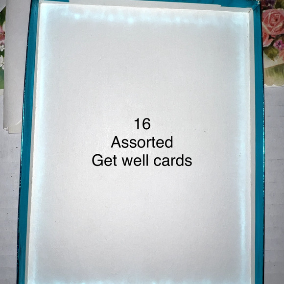 Vintage Assorted Get Well Cards + envelopes, Unused - Picture 4 of 5